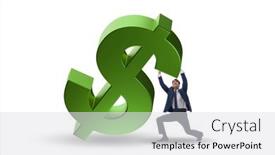  Presentation with foreign currency - Presentation theme having foreign-currency-concept-in-business background and a light gray colored foreground