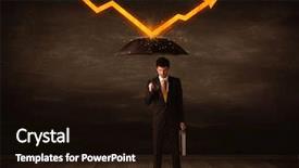  Presentation with foreign direct investments - Amazing slide set having foreign direct investments - businessman standing with umbrella keeping backdrop and a wine colored foreground