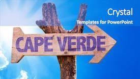  Presentation with foreign direct investments - Beautiful slide deck featuring foreign direct investments - cape verde wooden sign backdrop and a teal colored foreground