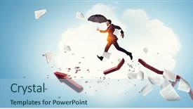  Presentation with risk - PPT theme consisting of foreign direct investments - not afraid to risk mixed background and a light blue colored foreground