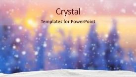  Presentation with blur abstract people people - Slide set having forest in beautiful sunset pile background and a lemonade colored foreground