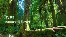  Presentation with arches national park - Presentation having forest in olympic national park background and a  colored foreground