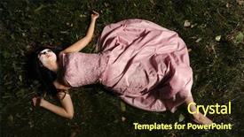  Presentation with sad teen - Cool new slides with forest may be use backdrop and a wine colored foreground