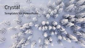  Presentation with mountain view california - Amazing slide deck having forest mountain landscape winter theme backdrop and a light blue colored foreground
