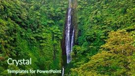  Presentation with samoa - Amazing slide deck having forest of upolu island samoa backdrop and a  colored foreground