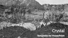  Presentation with wind - Colorful slide deck enhanced with forest reversed by the wind backdrop and a dark gray colored foreground