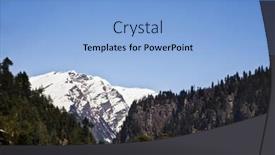  Presentation with himachal pradesh - PPT layouts enhanced with forest-with-snow-covered-mountains background and a light blue colored foreground