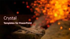  Presentation with furnace - Theme enhanced with forge-fire-in-furnace-blacksmith background and a wine colored foreground
