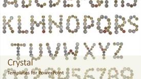  Presentation with photograph - Slides with forgery - color photograph of alphabet background and a lemonade colored foreground