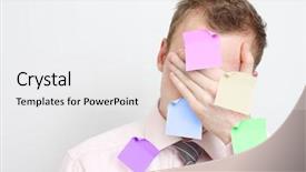  Presentation with overworked - PPT theme having forget - overworked background and a  colored foreground