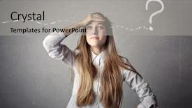  Presentation with forget - Cool new theme with forget - question backdrop and a light gray colored foreground