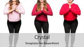  Presentation with woman praying over bible - Beautiful PPT theme featuring forgive - collage of beautiful young woman backdrop and a light gray colored foreground