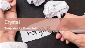  Presentation with forgiveness forgive - Cool new slide set with forgiveness marriage - forgive backdrop and a coral colored foreground