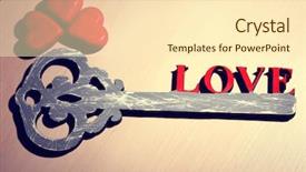  Presentation with marriage - Beautiful presentation theme featuring forgiveness marriage - retro key with hearts backdrop and a cream colored foreground