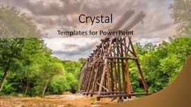  Presentation with train and travel - PPT layouts with forgotten - athens georgia usa abandoned train background and a coral colored foreground