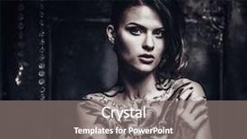  Presentation with spooky - Amazing presentation having forgotten - tattooed beautiful woman in old backdrop and a gray colored foreground