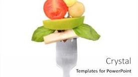  Presentation with white cheese - 