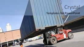  Presentation with container port - 
