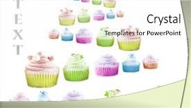  Presentation with tea party - Beautiful PPT theme featuring form of a christmas backdrop and a white colored foreground