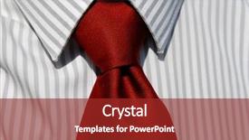  Presentation with blue and white tie dye swirl - Colorful theme enhanced with formal attire - business man tie isolated backdrop and a  colored foreground