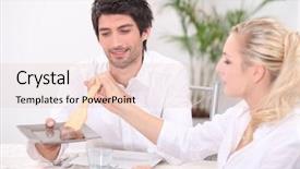  Presentation with formal - Slides having formal dinner - romantic meal at home background and a lemonade colored foreground