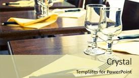  Presentation with table meal plan for osteotphorosis - Theme having formal dinner - table setting - plate knife background and a  colored foreground