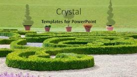  Presentation with formal - Amazing PPT theme having festival moon cake - chinese cake backdrop and a coral colored foreground