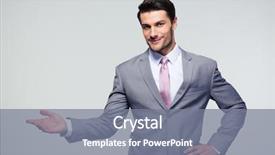  Presentation with invitation formal - Amazing slide set having formal invitation - businessman with arm backdrop and a gray colored foreground