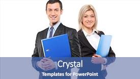  Presentation with public health team - Cool new slides with business men standing - team of happy businesspeople holding backdrop and a coral colored foreground