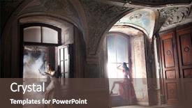  Presentation with sexy - Audience pleasing slides consisting of formal women dress - two sexy woman in extremely backdrop and a tawny brown colored foreground