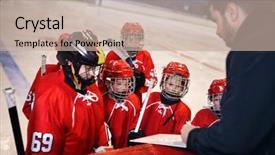  Presentation with tactics - Presentation design featuring formation game plan tactics background and a mint green colored foreground