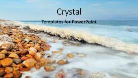  Presentation with israel - Audience pleasing PPT theme consisting of formations in the dead sea backdrop and a light blue colored foreground