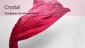  Presentation with maglev train high speed way - Beautiful theme featuring formed elements - flying fabric - high speed backdrop and a coral colored foreground