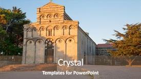  Presentation with san diego team news - Colorful slide set enhanced with former cathedral of san pietro backdrop and a  colored foreground