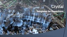  Presentation with needles - Audience pleasing slide deck consisting of forming under neath the ground backdrop and a gray colored foreground