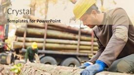  Presentation with checks - PPT theme consisting of forstwirt-checks-the-quality background and a lemonade colored foreground