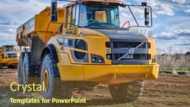  Presentation with dump site - Beautiful presentation featuring fort-collins-co-usa-april backdrop and a tawny brown colored foreground