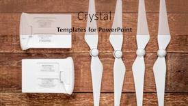  Presentation with quadcopter - PPT layouts featuring fort-collins-co-usa-january background and a coral colored foreground