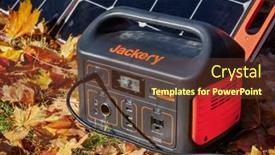  Presentation with solar power - Presentation design with fort-collins-co-usa-november background and a tawny brown colored foreground