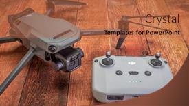  Presentation with camera drone - Audience pleasing slide set consisting of fort-collins-co-usa-november backdrop and a red colored foreground