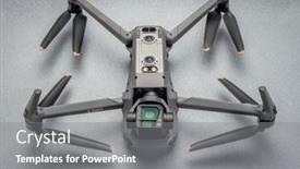  Presentation with quadcopter - Colorful slide deck enhanced with fort-collins-co-usa-november backdrop and a  colored foreground