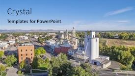  Presentation with harmony - Beautiful presentation theme featuring fort-collins-co-usa-october backdrop and a light blue colored foreground