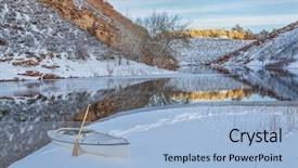  Presentation with expedition - Cool new presentation theme with fort collins in northern colorado backdrop and a light blue colored foreground