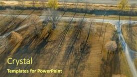  Presentation with fort - Slide deck enhanced with fort-defiance-state-park background and a tawny brown colored foreground