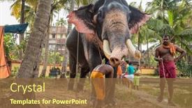 Presentation with kerala - Colorful PPT layouts enhanced with fort-kochi-india-november-25 backdrop and a tawny brown colored foreground