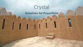  Presentation with shooting - PPT theme with ebay - money cycle illustration design background and a yellow colored foreground.