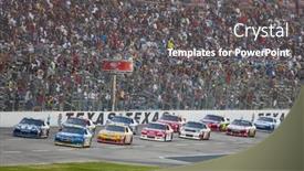  Presentation with nascar - PPT theme enhanced with fort-worth-tx-nov-04 background and a gray colored foreground