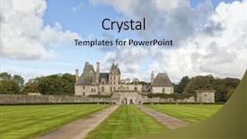  Presentation with region - Beautiful presentation featuring fortify - chateau de kerjean 16th century backdrop and a  colored foreground