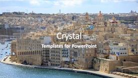  Presentation with malta - Slides featuring fortify - malta valletta senglea a fortified background and a gray colored foreground