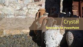  Presentation with august - Beautiful slide deck featuring fortress-in-marmaris-at-present backdrop and a violet colored foreground